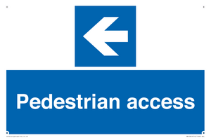Pedestrian access